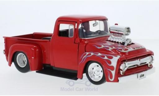 Ford F-1 1/24 Jada Toys 00 rot/Dekor 1956 modellautos