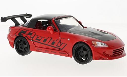 Honda S2000 1/24 Jada Toys rot/schwarz 2001 modellautos