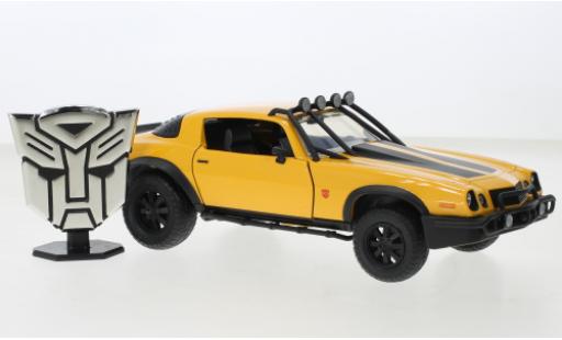 Modellautos Chevrolet Camaro 1/24 Jada Toys Jada orange/schwarz Transformers Bumblebee 1977 Chevrolet Camaro 1/24 Jada Toys Jada orange/schwarz Transformers Bumblebee 1977 modellautos