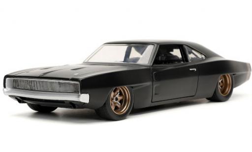 Modellautos Dodge Charger 1/24 Jada Toys Widebody matte noir rapide & Furious 1968 Dodge Charger 1/24 Jada Toys Widebody matte noir rapide & Furious 1968 modellautos