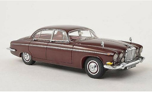 Jaguar 420 420G 1/43 Neo G rot-braun RHD 1967 modellautos
