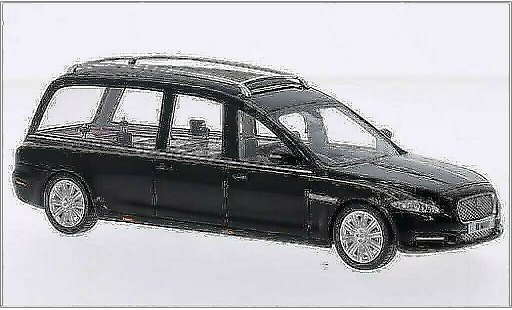 Jaguar XJ Hearse 1/43 GLM (X351) Wilcox schwarz 2013 modellautos