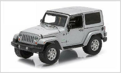 Jeep Wrangler Base 1/64 Greenlight grau 2011 modellautos