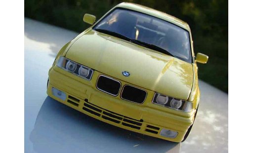 Bmw 325 kit m3 1/18 Ut Models E36 e36 coupe gelb kitee modellautos