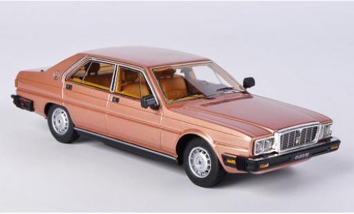 Modellautos Maserati Quattroporte 1/43 Kess III 4.9 dkl.-gold 1983 sans Vitrine Maserati Quattroporte 1/43 Kess III 4.9 dkl.-gold 1983 sans Vitrine modellautos