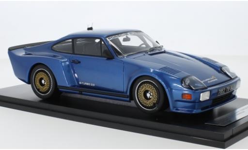Modellautos Porsche 993 Turbo 1/18 Kess 911 (930) Biturbo 3.3 Almeras mettalic blau 1 Porsche 993 Turbo 1/18 Kess 911 (930) Biturbo 3.3 Almeras mettalic blau 1 modellautos