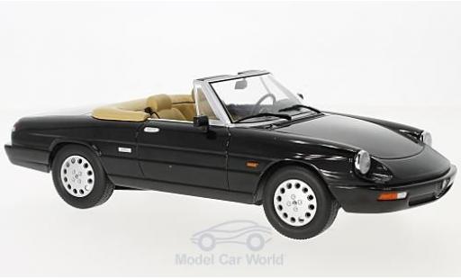 Alfa Romeo Spider 1/18 KK Scale 4 schwarz 1990 modellautos