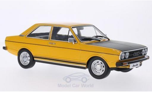 Modellautos Audi 80 1/18 KK Scale GTE gelb/matt-schwarz Türen und Hauben sind nicht zu öffnen Audi 80 1/18 KK Scale GTE gelb/matt-schwarz Türen und Hauben sind nicht zu öffnen modellautos