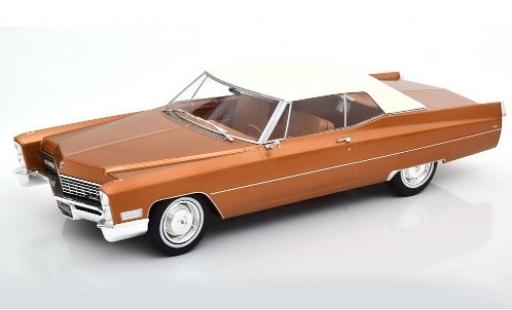 Modellautos Cadillac Deville 1/18 KK Scale DeVille Cabrio mettalic braun/weiss 1967 Verdeck fermé Cadillac Deville 1/18 KK Scale DeVille Cabrio mettalic braun/weiss 1967 Verdeck fermé modellautos