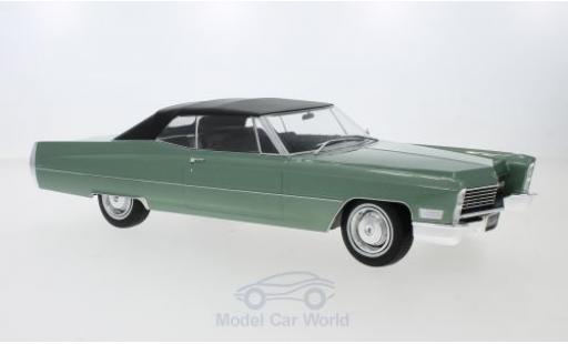 Modellautos Cadillac Deville 1/18 KK Scale DeVille Cabrio mettalic grün/schwarz 1968 mit Softtop Cadillac Deville 1/18 KK Scale DeVille Cabrio mettalic grün/schwarz 1968 mit Softtop modellautos