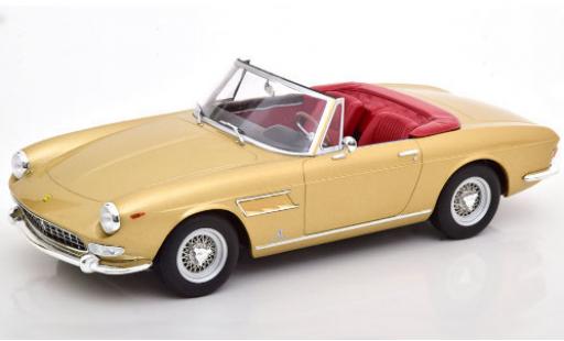 Modellautos Ferrari 275 1/18 KK Scale GTS Pininfarina Spyder gold 1964 mit abnehmbarem Softtop Ferrari 275 1/18 KK Scale GTS Pininfarina Spyder gold 1964 mit abnehmbarem Softtop modellautos