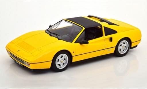 Modellautos Ferrari 328 1/18 KK Scale GTS gelb 1985 Targadach détachable Ferrari 328 1/18 KK Scale GTS gelb 1985 Targadach détachable modellautos