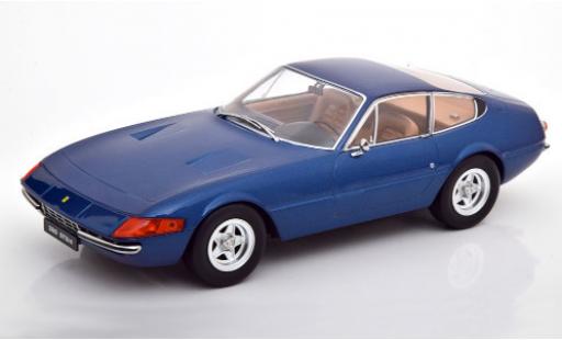 Ferrari 365 1/18 KK Scale GTB/4 Daytona (2a Serie) mettalic blau 1971 modellautos