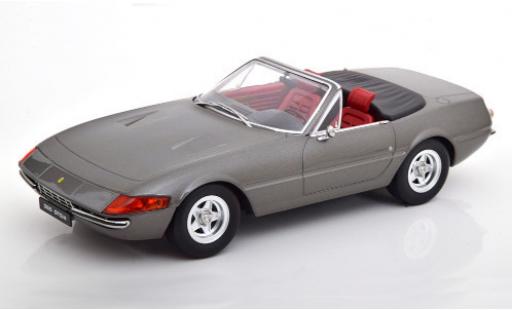 Ferrari 365 1/18 KK Scale GTS/4 Daytona Spider (2a Serie) mettalic grau 1971 modellautos