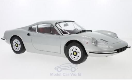 Ferrari Dino 1/12 KK Scale 246GT silber 1973 modellautos