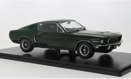Modellautos Ford Mustang 1/18 KK Scale GT Fastback grün 1968 1:18 Ford Mustang 1/18 KK Scale GT Fastback grün 1968 1:18 modellautos