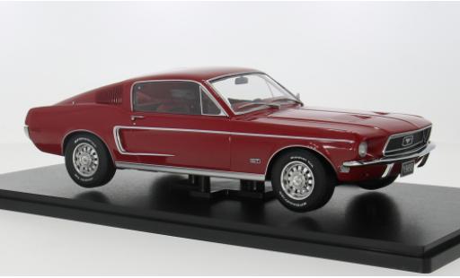 Modellautos Ford Mustang 1/18 KK Scale GT Fastback rot 1968 1:18 Ford Mustang 1/18 KK Scale GT Fastback rot 1968 1:18 modellautos