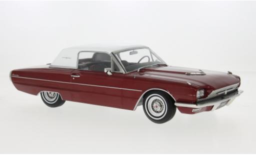 Modellautos Ford Thunderbird 1/18 KK Scale Coupe rot/weiss 1966 1:18 Ford Thunderbird 1/18 KK Scale Coupe rot/weiss 1966 1:18 modellautos