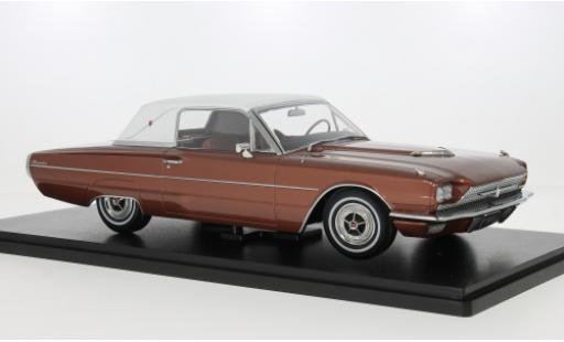 Modellautos Ford Thunderbird 1/18 KK Scale Landau Coupe bronze/weiss 1966 1:18 Ford Thunderbird 1/18 KK Scale Landau Coupe bronze/weiss 1966 1:18 modellautos
