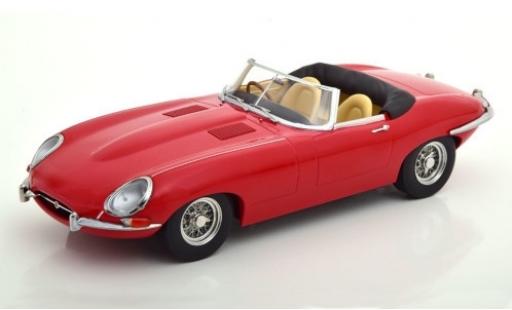 Modellautos Jaguar E-Type 1/18 KK Scale Series I Roadster rot RHD 1961 Verdeck ouvert Jaguar E-Type 1/18 KK Scale Series I Roadster rot RHD 1961 Verdeck ouvert modellautos