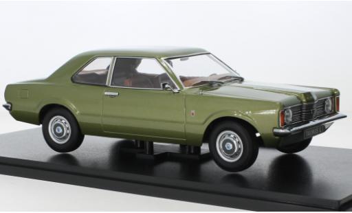 Modellautos Ford Taunus 1/18 KK Scale 1300 L (TC1) metallise vert 1971 Ford Taunus 1/18 KK Scale 1300 L (TC1) metallise vert 1971 modellautos