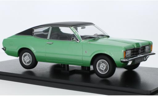 Modellautos Ford Taunus 1/18 KK Scale (TC I) GT Coupe metallise vert/noire 1971 Ford Taunus 1/18 KK Scale (TC I) GT Coupe metallise vert/noire 1971 modellautos