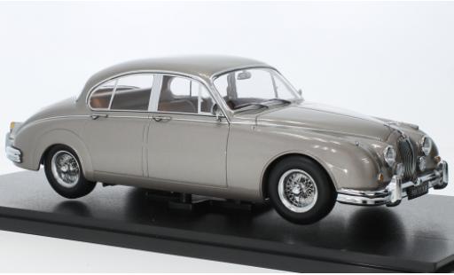 Modellautos Jaguar MK 1/18 KK Scale II 3.8 metallise gris clair RHD 1959 Jaguar MK 1/18 KK Scale II 3.8 metallise gris clair RHD 1959 modellautos