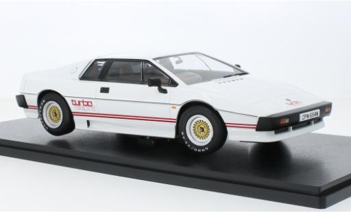 Modellautos Lotus Esprit 1/18 KK Scale Turbo blanche/rouge RHD 1981 Lotus Esprit 1/18 KK Scale Turbo blanche/rouge RHD 1981 modellautos