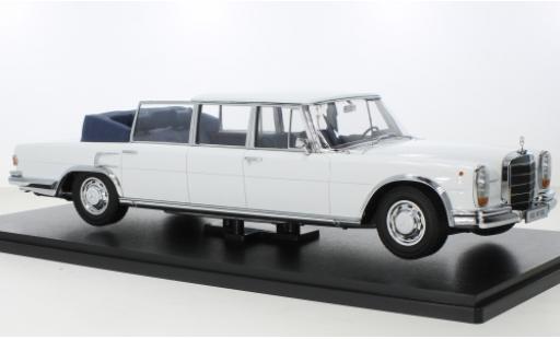 Modellautos Mercedes 600 1/18 KK Scale (W100) Landaulet blanche/bleu 1964 Mercedes 600 1/18 KK Scale (W100) Landaulet blanche/bleu 1964 modellautos