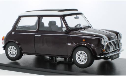 Modellautos Mini Cooper 1/12 KK Scale metallise violett/blanche Mini Cooper 1/12 KK Scale metallise violett/blanche modellautos