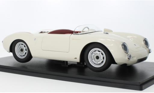 Modellautos Porsche 550 1/12 KK Scale A Spyder blanche/rouge 1953 Porsche 550 1/12 KK Scale A Spyder blanche/rouge 1953 modellautos