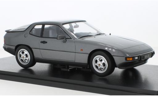 Modellautos Porsche 924 1/18 KK Scale S metallise grau 1986 Porsche 924 1/18 KK Scale S metallise grau 1986 modellautos