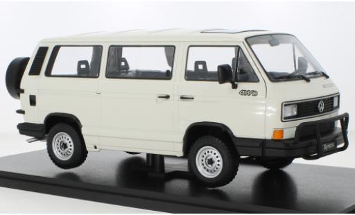 Modellautos Volkswagen T3 1/18 KK Scale Bus Syncro weiss 1987 Volkswagen T3 1/18 KK Scale Bus Syncro weiss 1987 modellautos