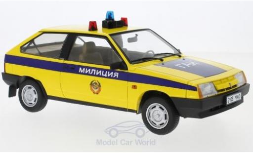 Modellautos Lada Samara 1/18 KK Scale gelb/blau Polizei SU Milizija 1984 Lada Samara 1/18 KK Scale gelb/blau Polizei SU Milizija 1984 modellautos