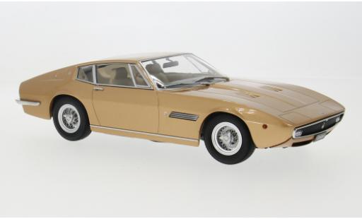 Modellautos Maserati Ghibli 1/18 KK Scale Coupe gold 1969 1:18 Maserati Ghibli 1/18 KK Scale Coupe gold 1969 1:18 modellautos