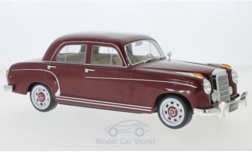 Modellautos Mercedes 220 1/18 KK Scale S Limousine (W180 II) rot 1956 Mercedes 220 1/18 KK Scale S Limousine (W180 II) rot 1956 modellautos