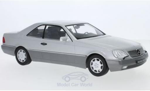 Modellautos Mercedes 600 1/18 KK Scale SEC (C140) silber 1992 Mercedes 600 1/18 KK Scale SEC (C140) silber 1992 modellautos