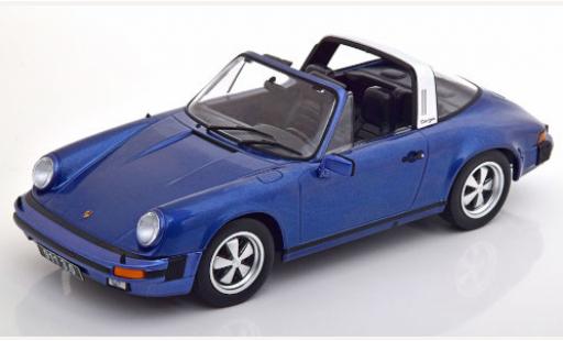 Modellautos Porsche 930 Targa 1/18 KK Scale 911 Carrera 3.0 Targa mettalic blau 1977 Porsche 930 Targa 1/18 KK Scale 911 Carrera 3.0 Targa mettalic blau 1977 modellautos