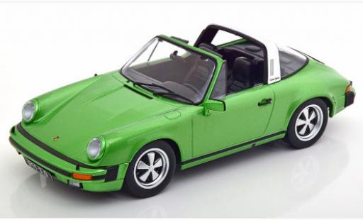 Modellautos Porsche 930 Targa 1/18 KK Scale 911 Carrera 3.0 Targa mettalic grün 1977 Porsche 930 Targa 1/18 KK Scale 911 Carrera 3.0 Targa mettalic grün 1977 modellautos