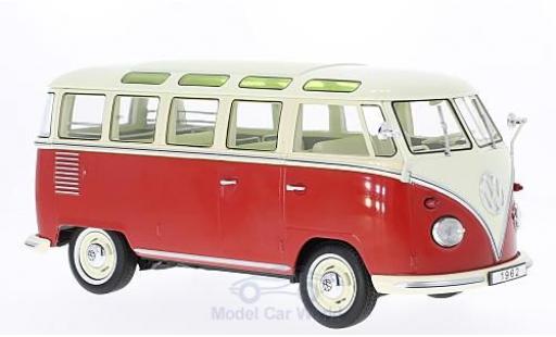 Modellautos Volkswagen T1 B 1/18 KK Scale rot/beige 1962 Samba Volkswagen T1 B 1/18 KK Scale rot/beige 1962 Samba modellautos