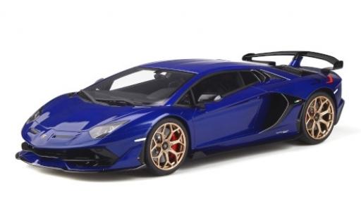 Modellautos Lamborghini Aventador 1/18 GT Spirit SVJ mettalic blau Lamborghini Aventador 1/18 GT Spirit SVJ mettalic blau modellautos