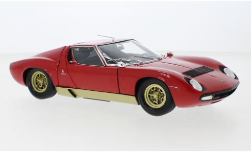 Modellautos Lamborghini Miura 1/18 Kyosho P400 SV rot/gold 1970 Lamborghini Miura 1/18 Kyosho P400 SV rot/gold 1970 modellautos