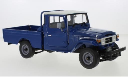 Modellautos Toyota Land Cruiser 1/18 Kyosho 40 Pick Up blau RHD Toyota Land Cruiser 1/18 Kyosho 40 Pick Up blau RHD modellautos