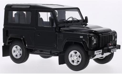 Modellautos Land Rover Defender 1/18 Kyosho 90 mettalic schwarz Land Rover Defender 1/18 Kyosho 90 mettalic schwarz modellautos