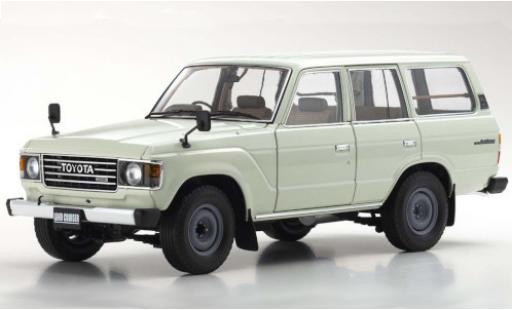 Modellautos Toyota Land Cruiser 1/18 Kyosho 60 weiss RHD Toyota Land Cruiser 1/18 Kyosho 60 weiss RHD modellautos