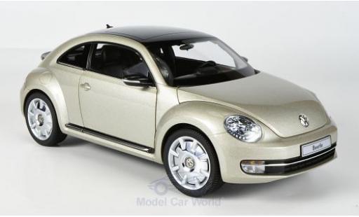 Modellautos Volkswagen Beetle 1/18 Kyosho Coupe mettalic beige 2011 Volkswagen Beetle 1/18 Kyosho Coupe mettalic beige 2011 modellautos