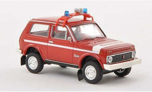 Lada Niva Pompiers 1/87 Brekina Feuerwehr (DDR) modellautos
