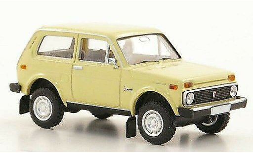 Lada Niva Base 1/87 Brekina beige modellautos