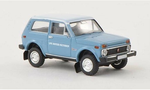 Lada Niva Base 1/87 Brekina LPG roter Oktober modellautos