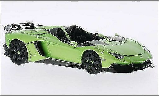 Lamborghini Aventador J 1/43 Autoart Roadster mettalic gr&Atilde;&frac14;n 2012 modellautos